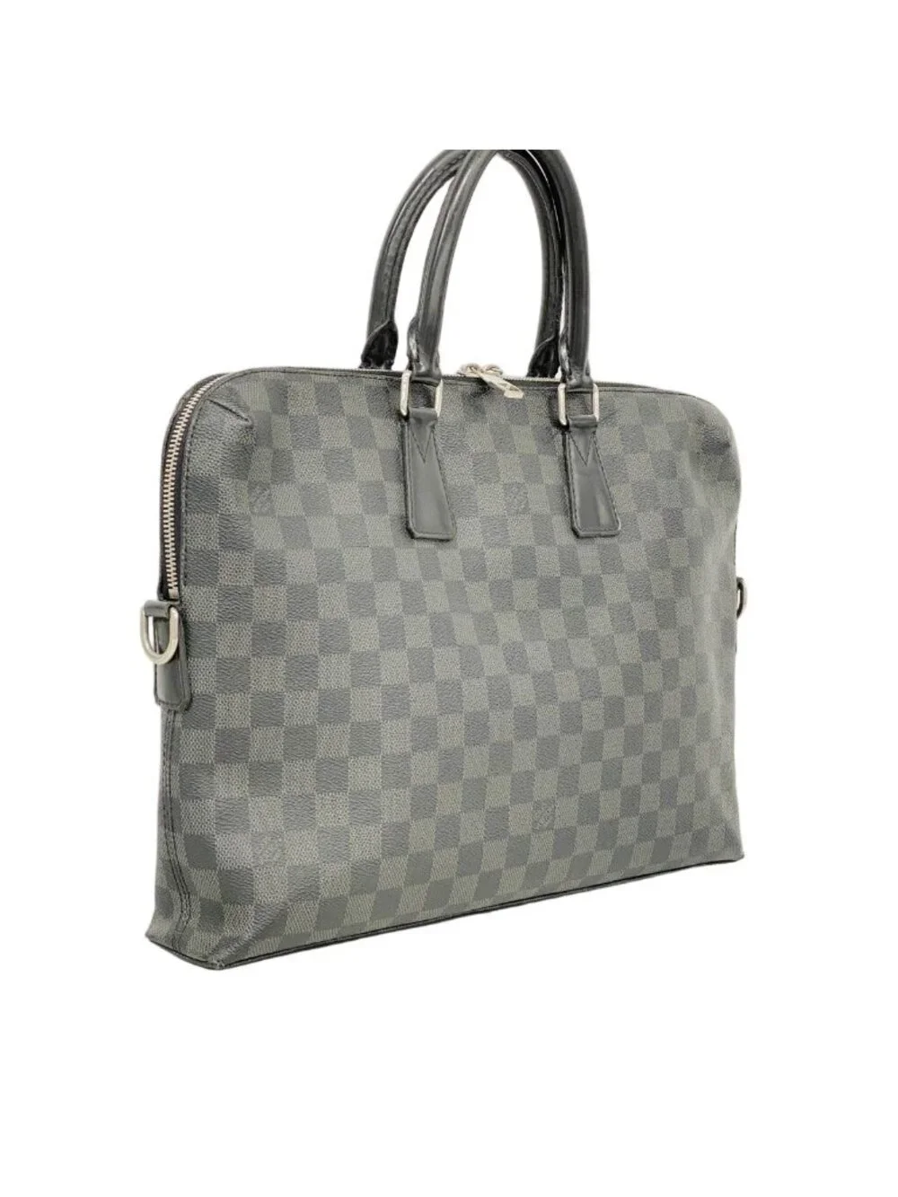 Louis Vuitton Briefcase Damier Graphite Porte Documents Jour Black